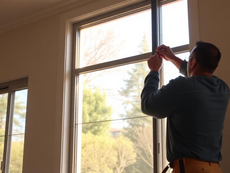 Energy-efficient window installation
